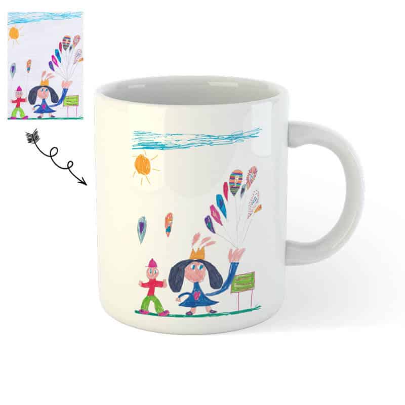 Mug personnalisé avec dessin d'enfant - Helene Things I Do
